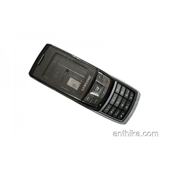 Samsung D880 Kapak Kasa Tuş Original Full Housing Black New