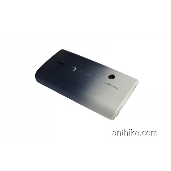 Sony Xperia E15i X8 Kapak Kasa Tuş Full Cover White Navy Blue New