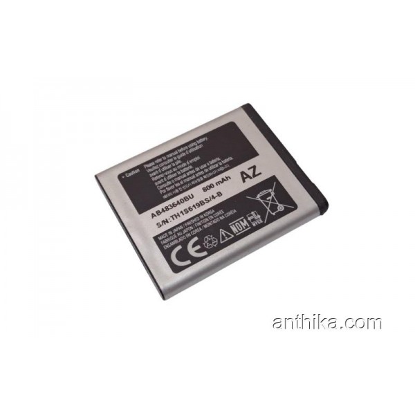 Samsung AB483640BU Batarya Pil M600 S8300 C3050 C3053 B3210