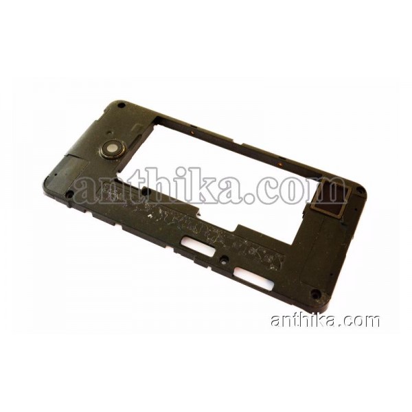 Nokia Lumia 630 Kasa Orjinal Middle Cover Black Us...
