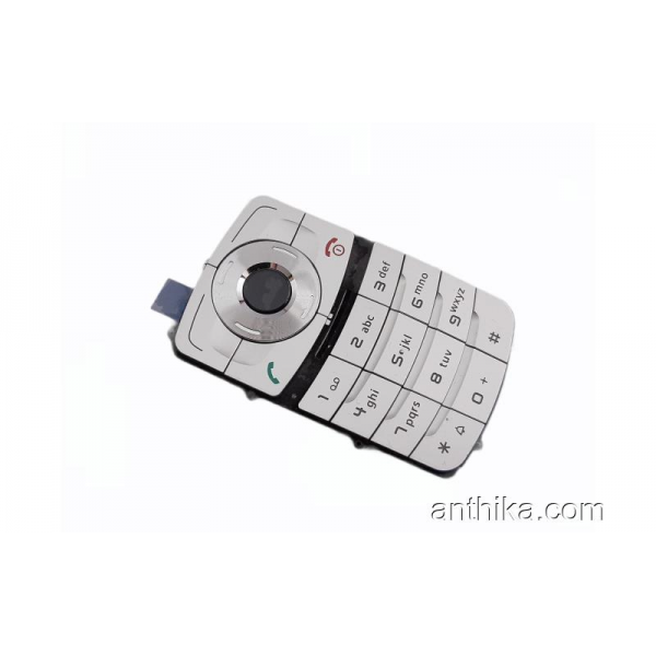 Siemens SF65 Tuş Original Keypad Silver Black New