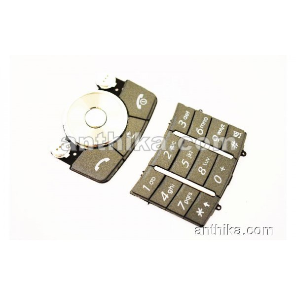 Samsung G600 Tuş High Quality Keypad Dark Grey Ne...