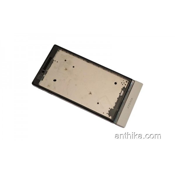 Sony Xperia P LT22 LT22i Kapak Kasa Full Housing Silver New
