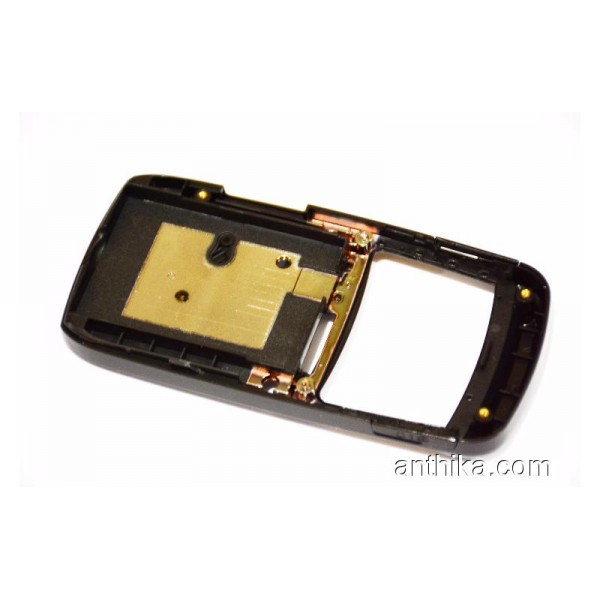 Samsung E250 E251 Orta Kasa Orjinal Middle Frame Black New KVK