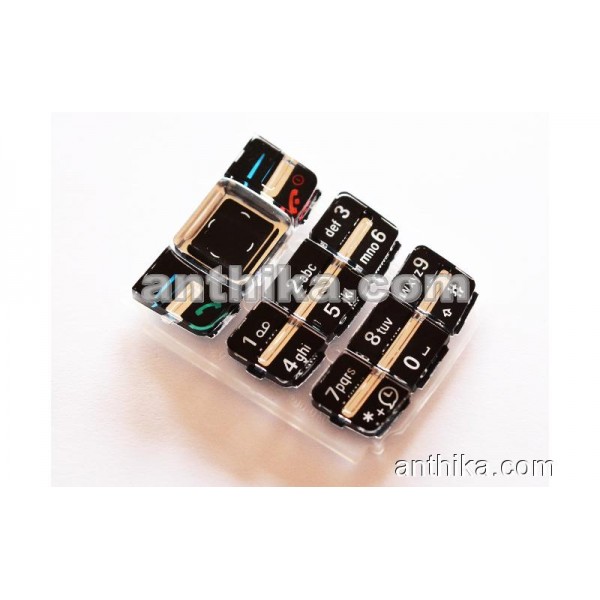 Nokia 1600 Tuş High Quality Keypad Black New