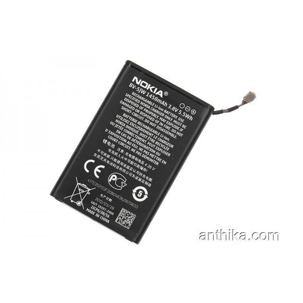 Nokia Lumia 800 Batarya Pil BV-5JW Battery New