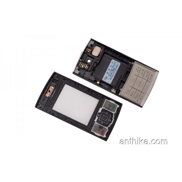 Nokia X3-00 Kapak Kasa Tuş Soket Buzzer Original Full Housing Black New