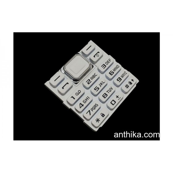 Samsung B350 B350e Tuş High Quality Keypad White ...