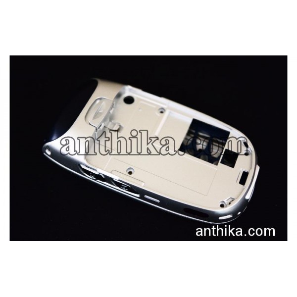Samsung E800 Kapak Kasa Original Housing Navy Blue Silver New