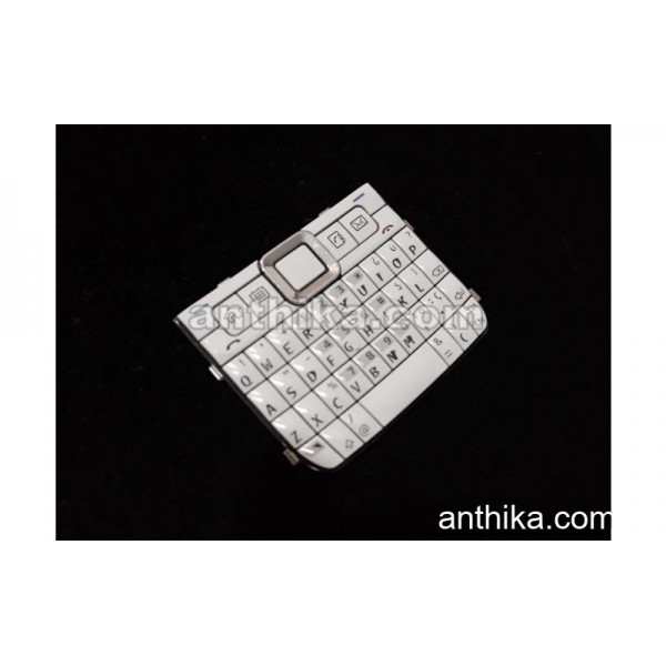 Nokia E71 Tuş Original Keypad White Used