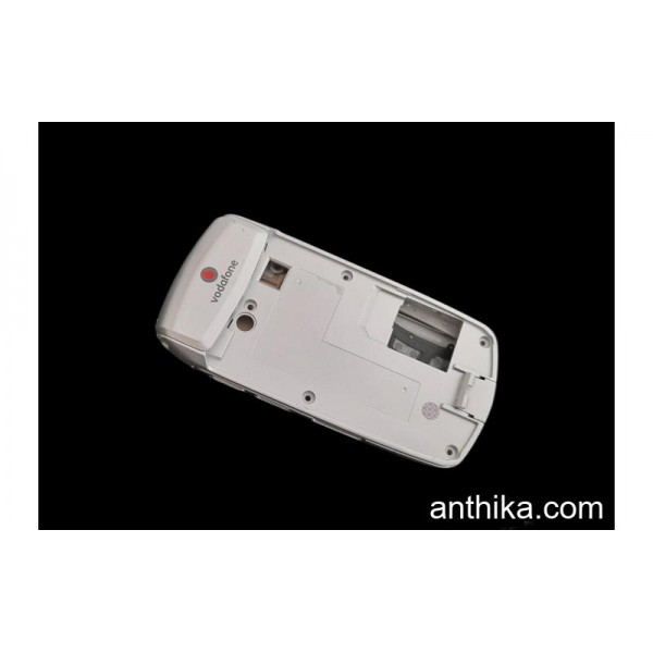 Samsung Z400 Kapak Kasa Tuş Original Housing Silver Good Condition