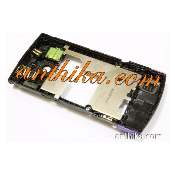 Nokia 6700 Slide Kasa Orjinal Middle Cover Purple Used 0255361