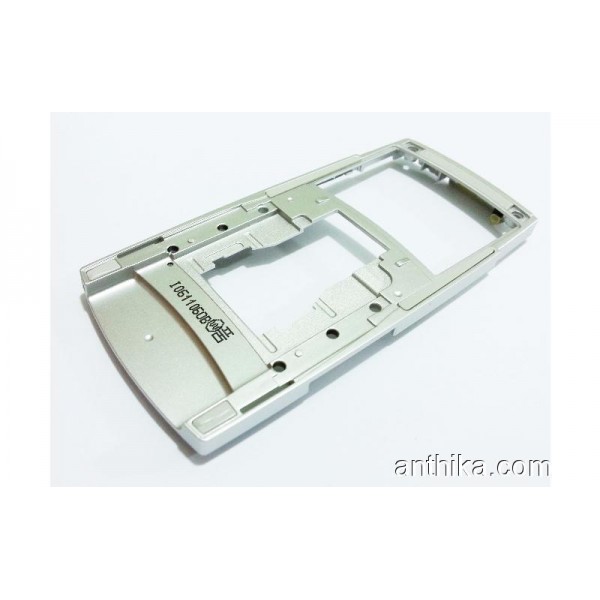 Samsung E900 E908 Orta Çıta Orjinal Middle Frame Silver