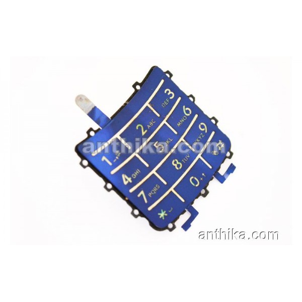 Motorola Z3 Tuş Original Keypad Blue Used