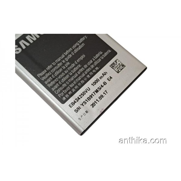 Samsung EB424255VU Batarya Pil s3350 s3850 s3350 s3353 c5530 c5220