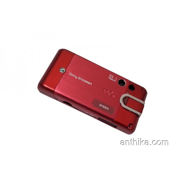 Sony Ericsson w995 w995i Kapak Kasa Tuş Ericsson w995 Housing Red