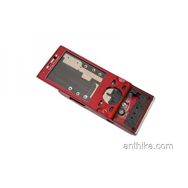 Sony Ericsson w995 w995i Kapak Kasa Tuş Ericsson w995 Housing Red
