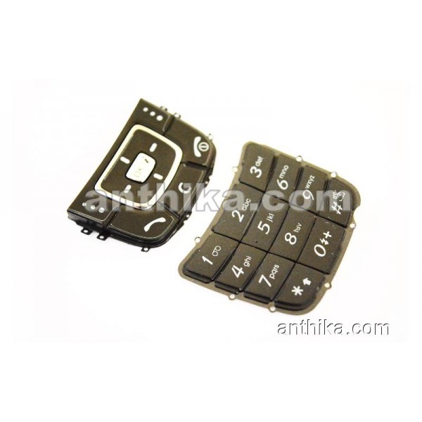 Samsung D600 Tuş Original Menu Numeric Keypad Bla...