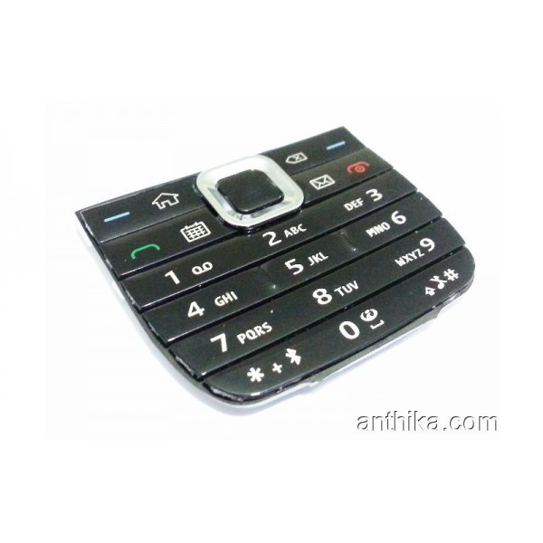 Nokia E75 Tuş Orjinal Keypad Black