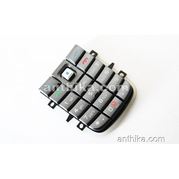 Nokia 6020 6021 Tuş Original Keypad Grey with Vod...