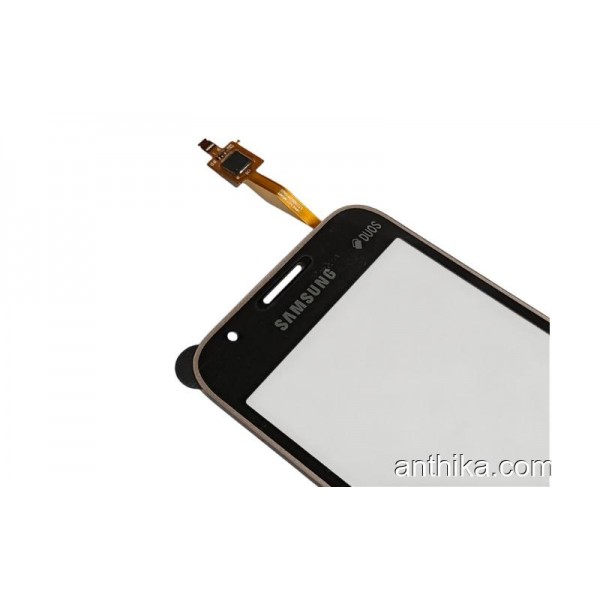 Samsung Galaxy J1 Mini J105 Dokunmatik Siyah Touch Black Gold New