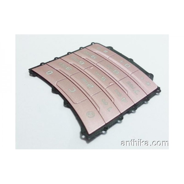 Samsung M620 Tuş Orjinal Keypad Pink