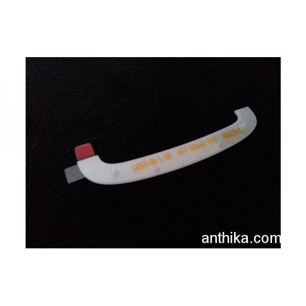 Blackberry Q10 Alt Çıta KVK Depodan Orjinal Keypad Bezel White ASY-50642