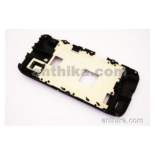 Nokia 603 Kasa Original Middle Cover Black New