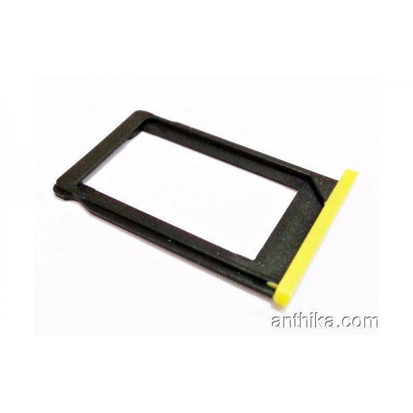 Apple İphone 3 3G Sim Holder Sim Kart Yuva Yellow