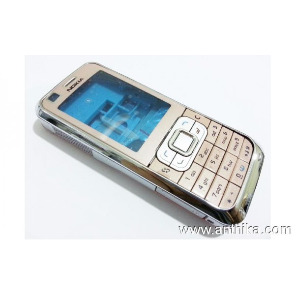 Nokia 6120 Classic Kasa Kapak Pink Housing