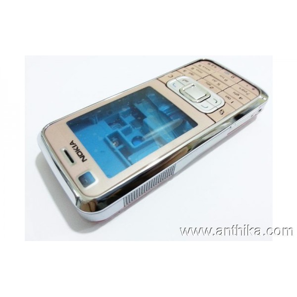 Nokia 6120 Classic Kasa Kapak Pink Housing