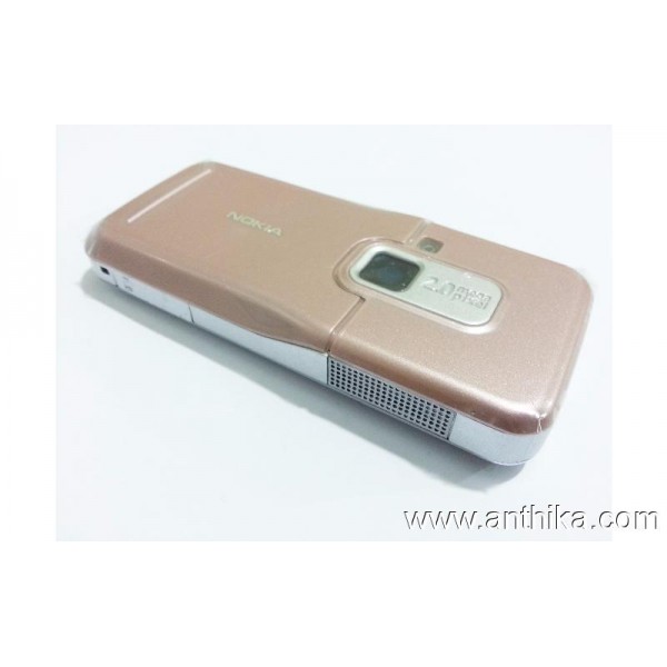 Nokia 6120 Classic Kasa Kapak Pink Housing