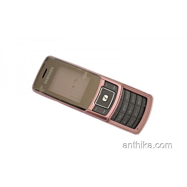 Samsung M620 Kapak Kasa Tuş High Quality Full Housing Pink New