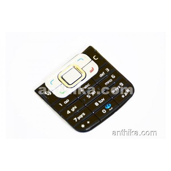 Nokia 6120 Classic Tuş High Quality Keypad Black ...