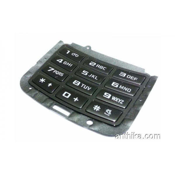 Samsung E250 E251 Tuş Orjinal Keypad Black