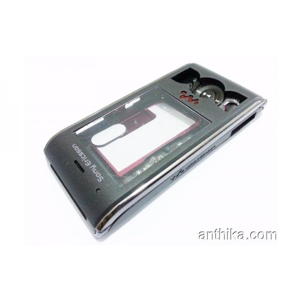 Sony Ericsson W595 Kapak Tuş Kasa Orjinal Kalitesinde Housing Black