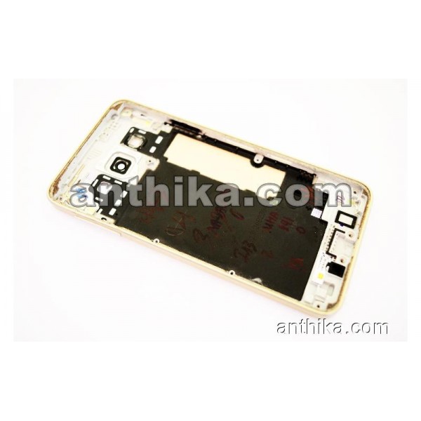 Samsung A3 SM-A300HQ Kapak Kasa Original Housing Gold Used