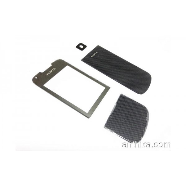 Nokia 8800 Arte Carbon Cam Orjinal Kalitesinde Len...