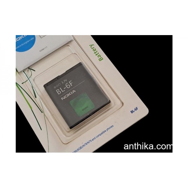 Nokia BL-6F  Batarya Pil N78 N79 N95 8GB N96 6788 Battery New in Box