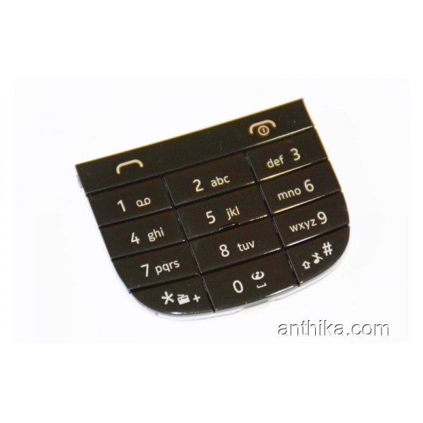 Nokia 203 Tuş Original Keypad Black New