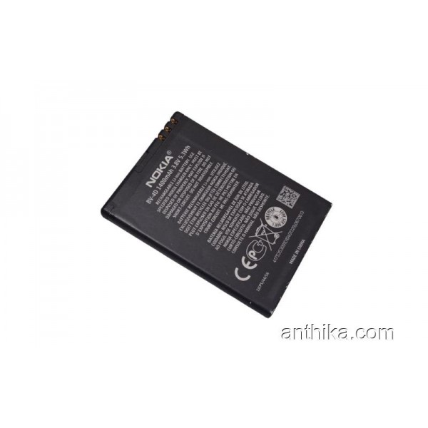 Nokia BV-4D Batarya Pil Original Battery Nokia N9 808 Pure Battery Used