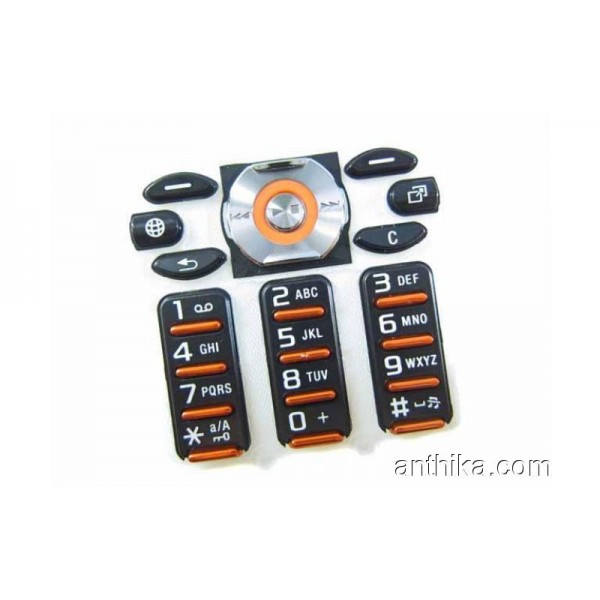 Sony Ericsson W880 W880i Tuş Orjinal Keypad Black...