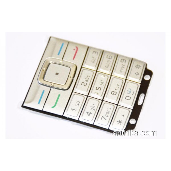 Nokia 6070 Tuş Orjinal Kalitesinde Keypad Silver
