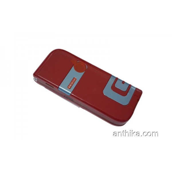 Nokia 7260 Kapak Kasa Tuş High Quality Full Housing Red New