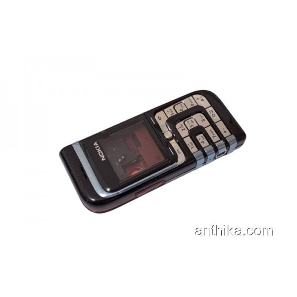 Nokia 7260 Kapak Kasa Tuş High Quality Full Housing Black New