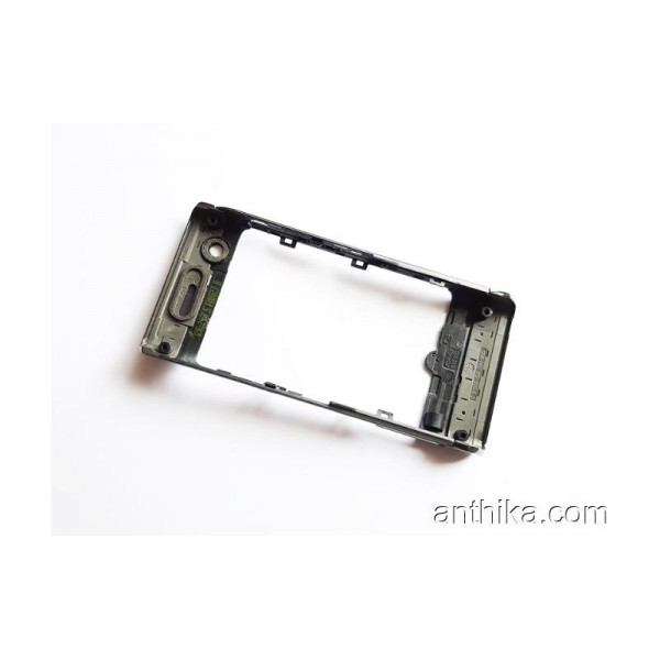 Sony Ericsson w585 w585i Kasa Original Middle Cover Gray Used