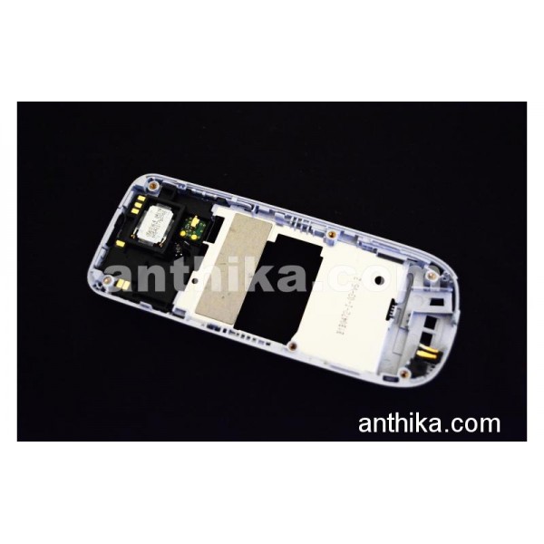 Nokia 3120 Classic Kasa Anten Buzzer Original Middle Cover Grey New