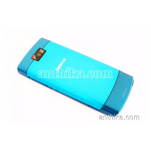 Nokia X3-02 Kapak Kasa Tuş Orjinal Kalitesinde Full Housing Blue New