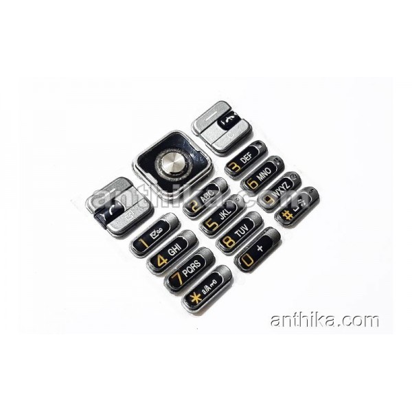 Sony Ericsson c702 Tuş Original Keypad Black Used