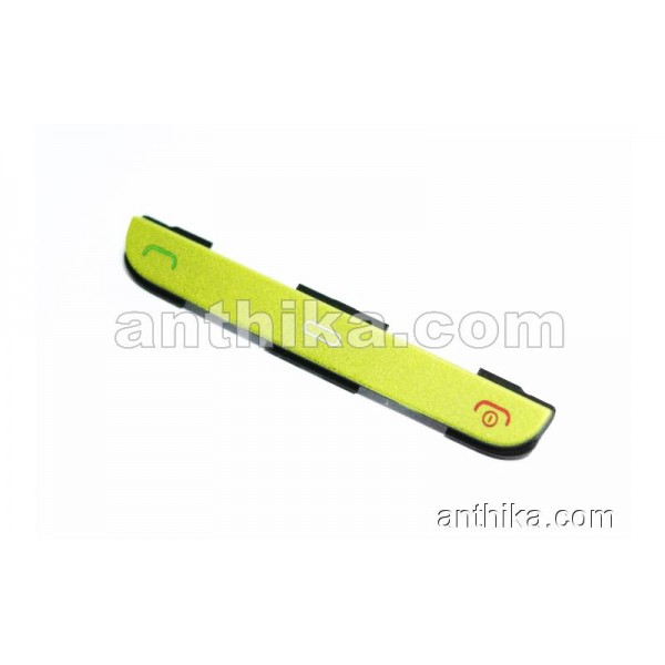 Nokia C5-03 Tuş Original Menu Keypad Green New